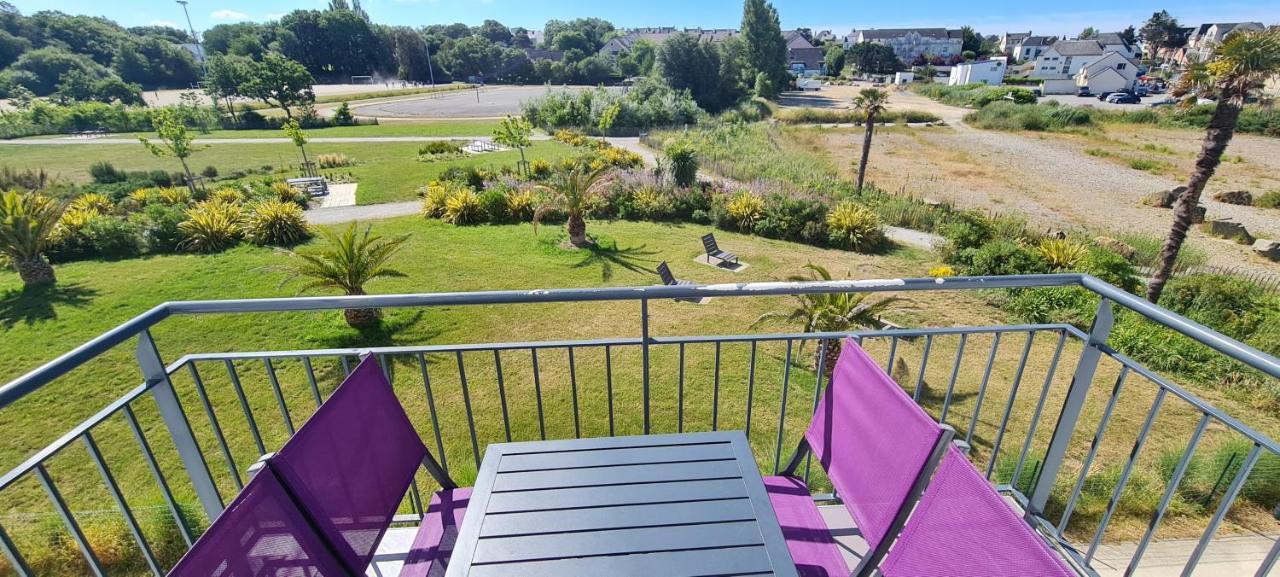 Appartement Devant La Plage Avec Piscine Concarneau Exterior photo